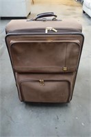 Large Diane Von Furstenberg Suede Suitcase