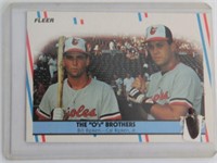 The O's Brothers Baseball Card