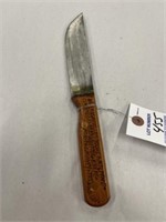 custom made 5" fixed blade hunting knife