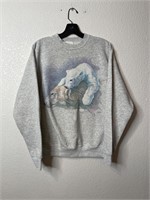 Vintage Polar Bear Crewneck Sweatshirt
