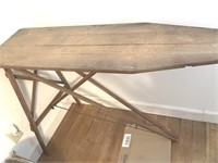 Vintage wood ironing board