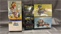 Weird-ohs and Hawk Classic Model Kits qty 3