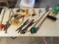 Sprinkler and other Garden Tools