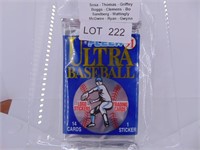Fleer Ultra Baseball 1991 Trading Card Pack