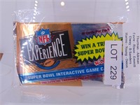 NFL Experience 1995 Trading Card Pack