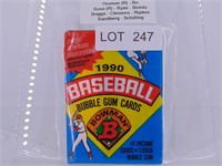 Bowman 1990 Baseball  Trading Card Pack