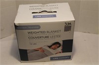 New Life comfort Weighted blanket. 15 lbs