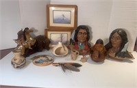 Native American Decor, Jim Horton Pictures, etc.