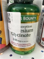 Magnesium Glycinate 180 capsules