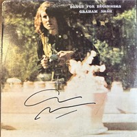 Graham Nash Autographed Album Cover