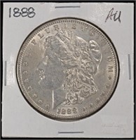 1888 MORGAN DOLLAR AU