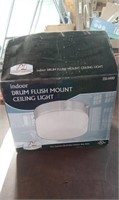 INDOOR DRUM CEILING LIGHT NIB