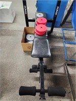 Power XL Weight Bench with Weights