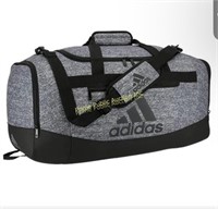 Adidas $45 Retail Defender IV Duffel Bag GRAY