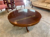 Wooden Circular Coffee Table