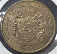 1976 bicentennial token