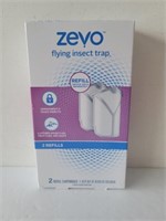 2 refill cartridges for zevo Insect trap