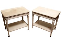 French Louis XVI-Manner Tables, Pair