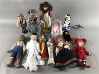 12pc Artist & Collector Dolls w/ Raikes