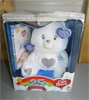 "Sealed" Care Bear 25th Anniversary Bear