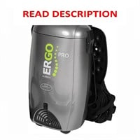 Ergo Pro Backpack HEPA Vacuum ACCESSORIES ONLY