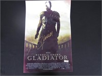 RUSSELL CROWE SIGNED 11X17 MOVIE POSTER WITH COA