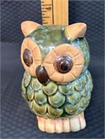 4" Ceramic Owl Figurine
