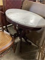 Victorian Marble Top Table.