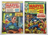 (2) Marvel Double Feature: Captain Am. & IronMan
