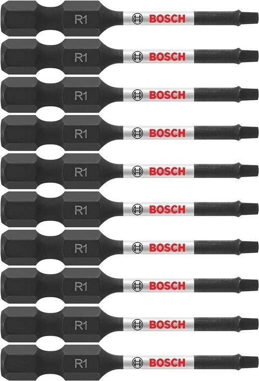 BOSCH ITSQ12B 10-Pack 2 in. Square #1 Power Bits