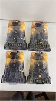 4pc NIP The Chronicles Of Riddick Action Figures