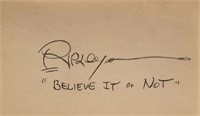 Robert Ripley signature slip