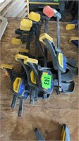 6 quick grip clamps
