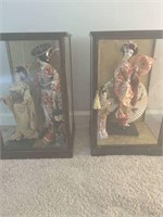China dolls in cases