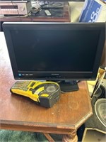 Sylvania monitor and Label Maker