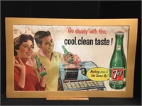 7UP Advertising Sign