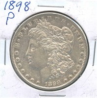 1898 Morgan Silver Dollar