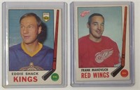 1969-70 OPC Frank Mahovlich & Eddie Shack