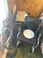 Wheelchair, walkers, shower chair