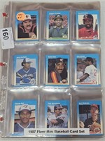 1987 Fleer Mini Baseball Card Set