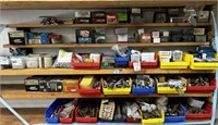 Large inventory of Bolts, screws, hardware