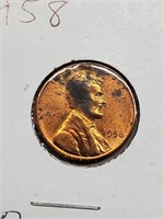 BU 1958 Wheat Penny
