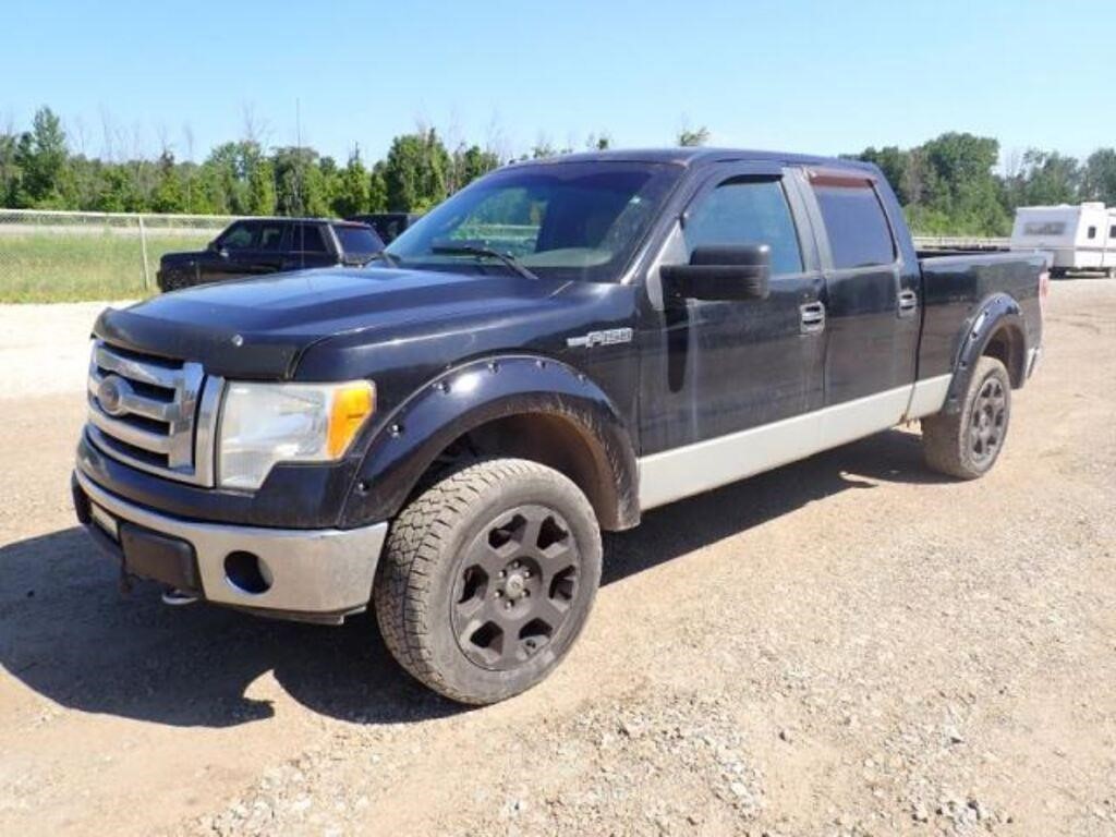 2009 Ford F150 XLT Crew Cab 4x4 Pickup Truck 1FTPW