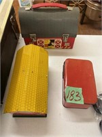 Tin Lunch Box, Tin Barn, and other Tin box