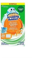 Scrubbing Bubbles Toilet Fresh Brush Flushable