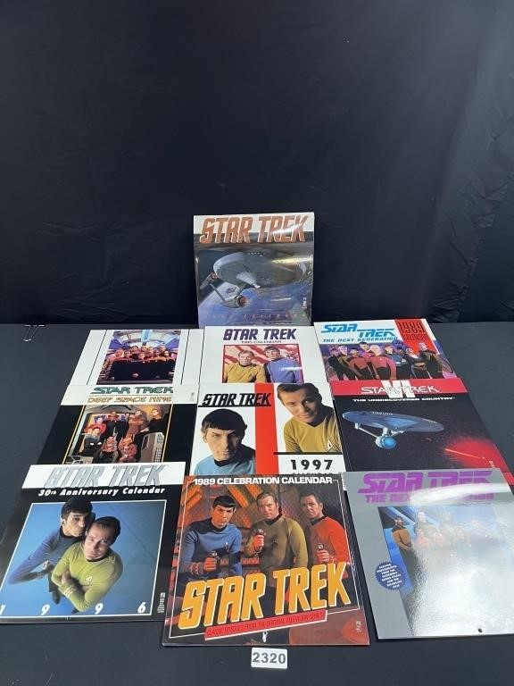 NIP Star Trek Calendars