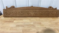 Carved wall hanging