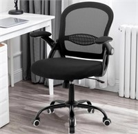 ERGONOMIC OFFICE CHAIR WHITE AND GREY