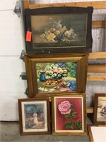 4 framed prints
