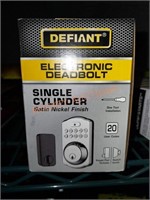 Defiant electronic Deadbolt